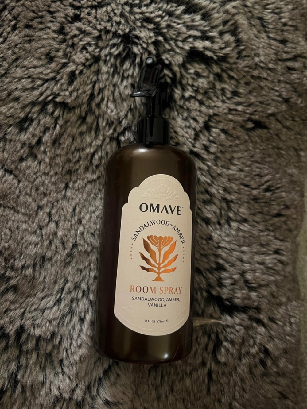 Sandalwood + Amber Room Spray by OMAVE